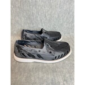 Unisex Sperry Top Sider‎ Float Black Marble Boat Shoes Men 6 Women 8